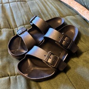 Women’s Black Birkenstock Inspired Sandal